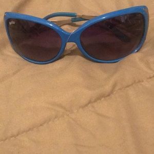 Hustler Hollywood Accessories - Authentic hustler oversized sunglasses blue Hustler Hollywood Accessories - Authentic hustler oversized sunglasses blue